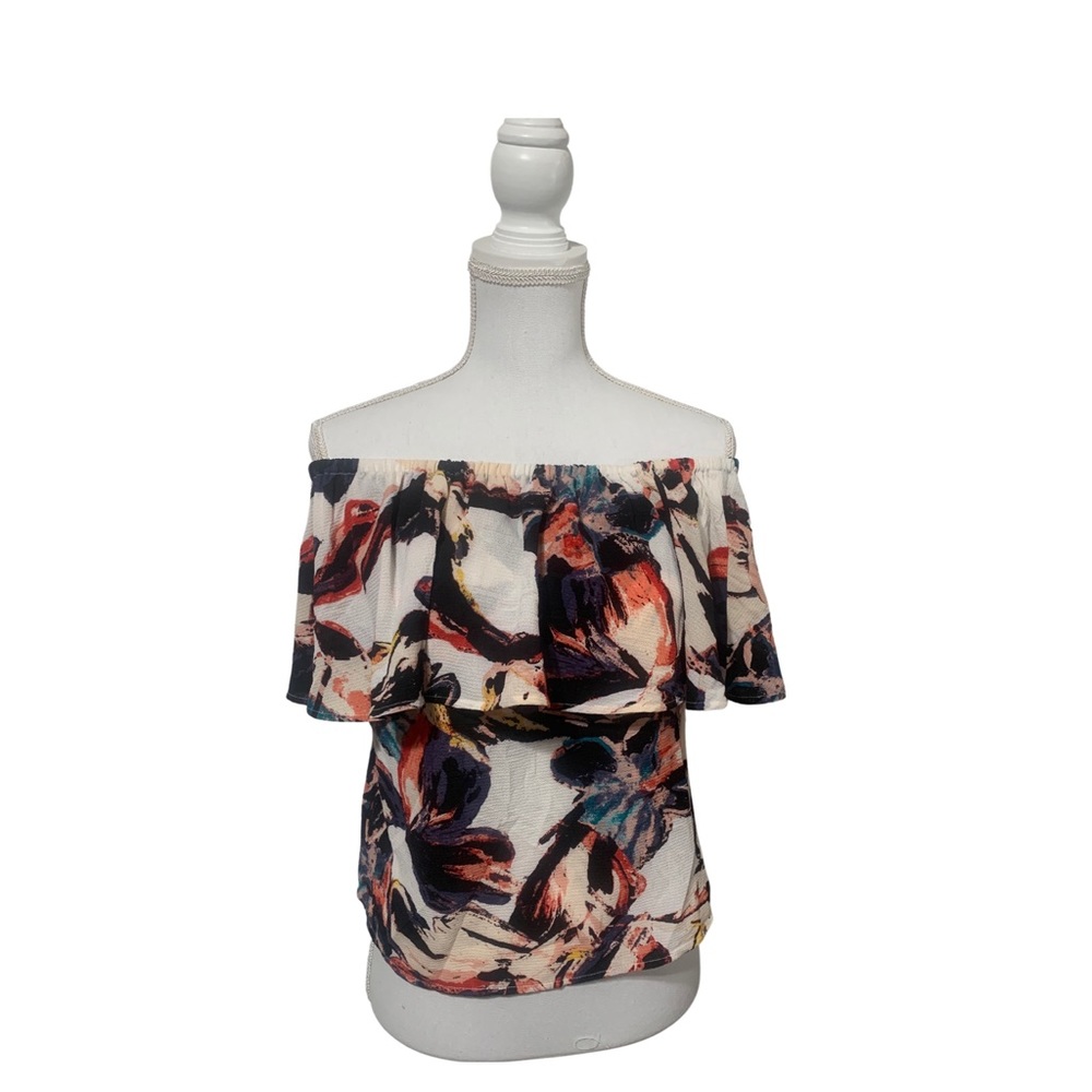 Bar III Women's Size X-Small Off the Shoulder top